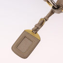 PRADA Hand Bag Vittero Dino Leather Beige Gold Auth 187572A-17