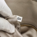 Miu Miu Hand Bag Leather 2way Gray Gold Auth 187574V-12