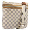 LOUIS VUITTON Damier Azur Pochette Bosphore Shoulder Bag N51112 LV Auth 187575-1