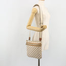 LOUIS VUITTON Damier Azur Pochette Bosphore Shoulder Bag N51112 LV Auth 187575-23