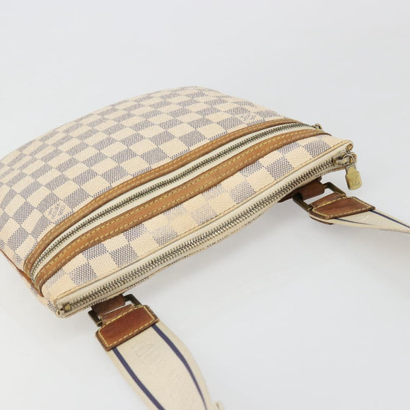 LOUIS VUITTON Damier Azur Pochette Bosphore Shoulder Bag N51112 LV Auth 187575