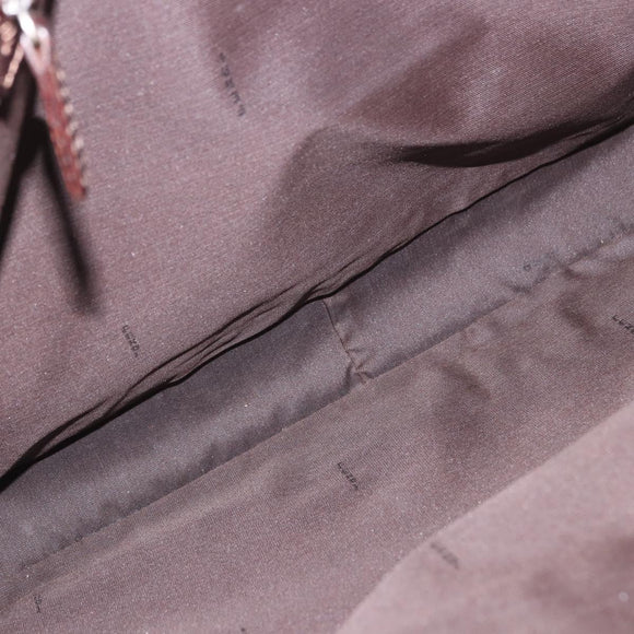 FENDI Zucca Canvas Tote Bag Black Brown Auth 187577A