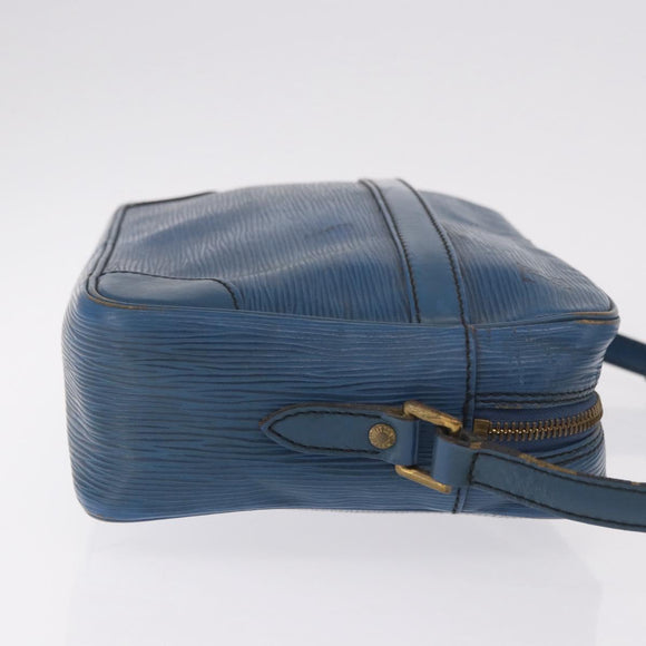 LOUIS VUITTON Epi Trocadero 27 Shoulder Bag Blue M52315 LV Auth 187579