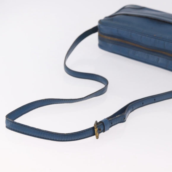 LOUIS VUITTON Epi Trocadero 27 Shoulder Bag Blue M52315 LV Auth 187579