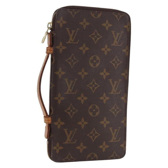 LOUIS VUITTON Monogram Organizer De Voyage Travel Case M60119 LV Auth 187581