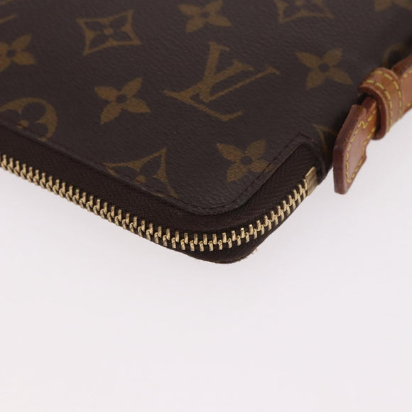 LOUIS VUITTON Monogram Organizer De Voyage Travel Case M60119 LV Auth 187581