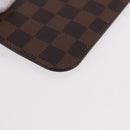 LOUIS VUITTON Damier Ebene Neverfull MM Pouch LV Auth 187583-9