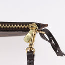 LOUIS VUITTON Damier Ebene Neverfull MM Pouch LV Auth 187583-10