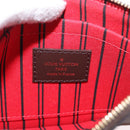 LOUIS VUITTON Damier Ebene Neverfull MM Pouch LV Auth 187583-17