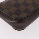 LOUIS VUITTON Damier Ebene Navona Accessory Pouch N51983 LV Auth 187584A-10