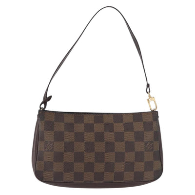 LOUIS VUITTON Damier Ebene Navona Accessory Pouch N51983 LV Auth 187584A - 0