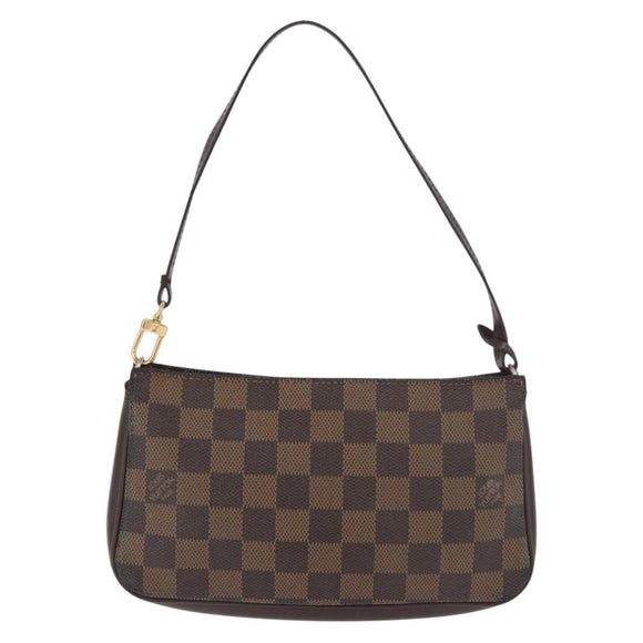 LOUIS VUITTON Damier Ebene Navona Accessory Pouch N51983 LV Auth 187584A