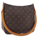 LOUIS VUITTON Monogram Looping MM Shoulder Bag M51146 LV Auth 187588A-1