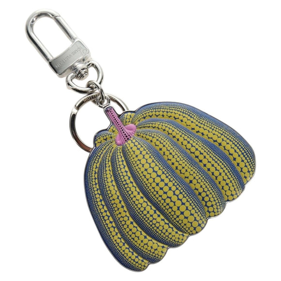 LOUIS VUITTON Porte Cles Pumpkin Charm metal Yellow M01103 LV Auth 187589SM