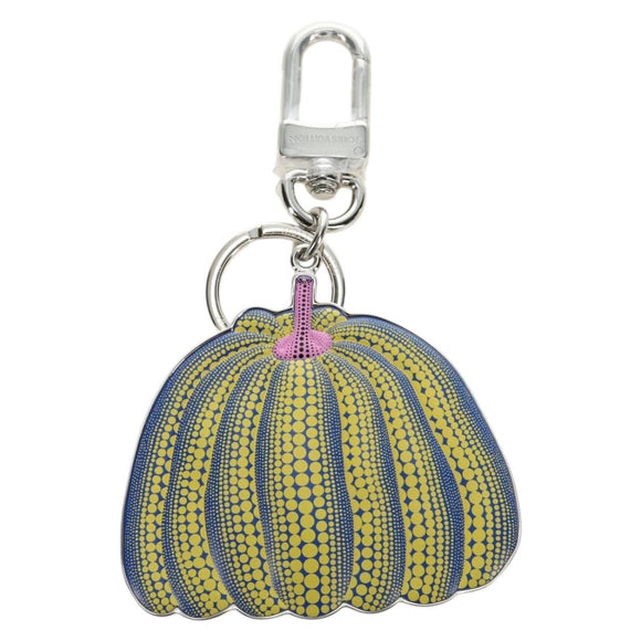 LOUIS VUITTON Porte Cles Pumpkin Charm metal Yellow M01103 LV Auth 187589SM