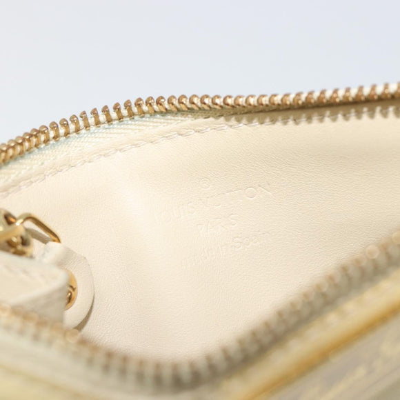 LOUIS VUITTON Vernis Pochette Cles NM Muntportemonnee Broncorail M91463 Auth 187592A