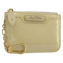 LOUIS VUITTON Vernis Pochette Cles NM Muntportemonnee Broncorail M91463 Auth 187592A-1