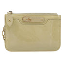 LOUIS VUITTON Vernis Pochette Cles NM Muntportemonnee Broncorail M91463 Auth 187592A-13