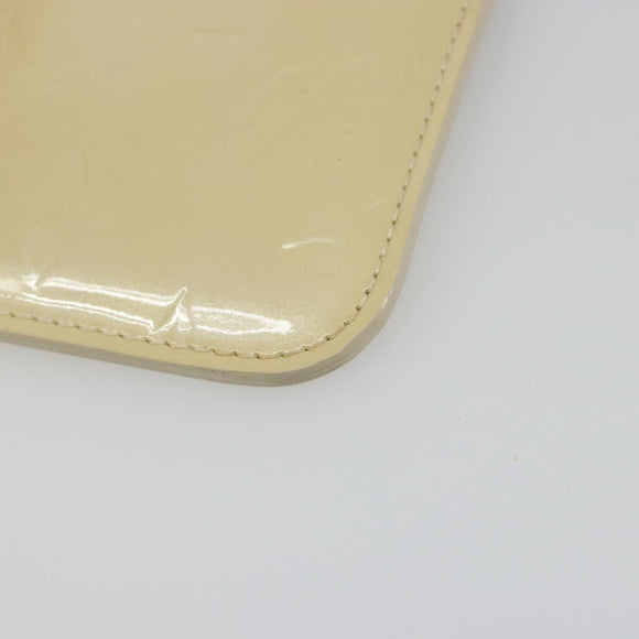 LOUIS VUITTON Vernis Pochette Cles NM Muntportemonnee Broncorail M91463 Auth 187592A