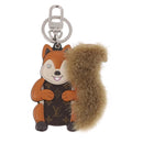 LOUIS VUITTON Monogram Porte Cles Squirrel Bag Charm M00345 LV Auth 187593A-2