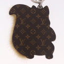 LOUIS VUITTON Monogram Porte Cles Squirrel Bag Charm M00345 LV Auth 187593A-6