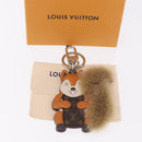 LOUIS VUITTON Monogram Porte Cles Squirrel Bag Charm M00345 LV Auth 187593A-9