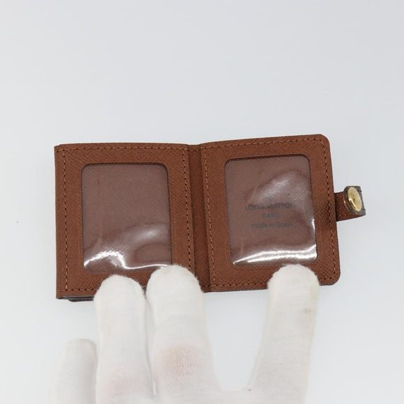 LOUIS VUITTON Monogram Porte Photo 4 Vole Photo Frame M58010 LV Auth 187595A