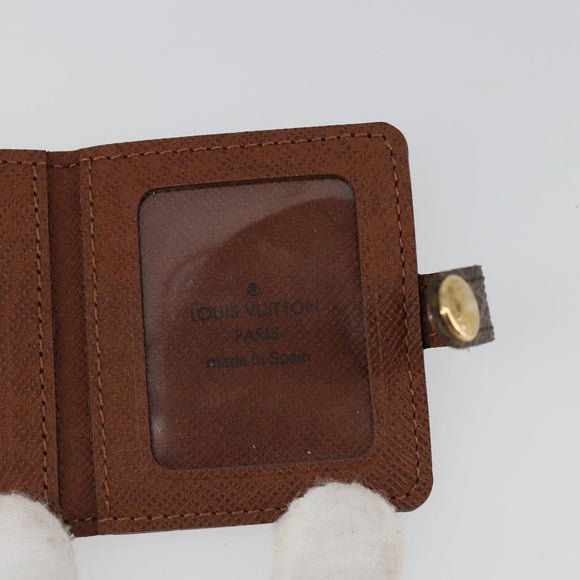 LOUIS VUITTON Monogram Porte Photo 4 Vole Photo Frame M58010 LV Auth 187595A