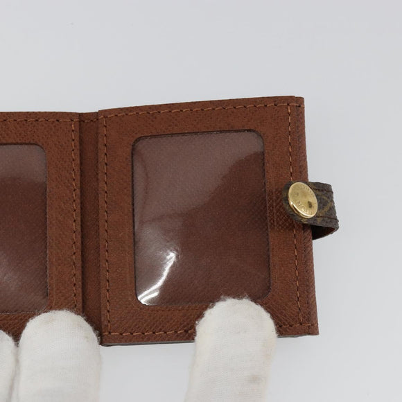 LOUIS VUITTON Monogram Porte Photo 4 Vole Photo Frame M58010 LV Auth 187595A