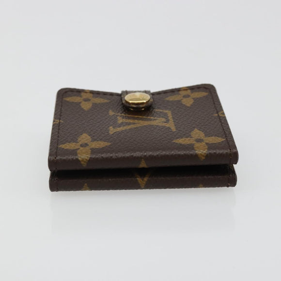 LOUIS VUITTON Monogram Porte Photo 4 Vole Photo Frame M58010 LV Auth 187595A