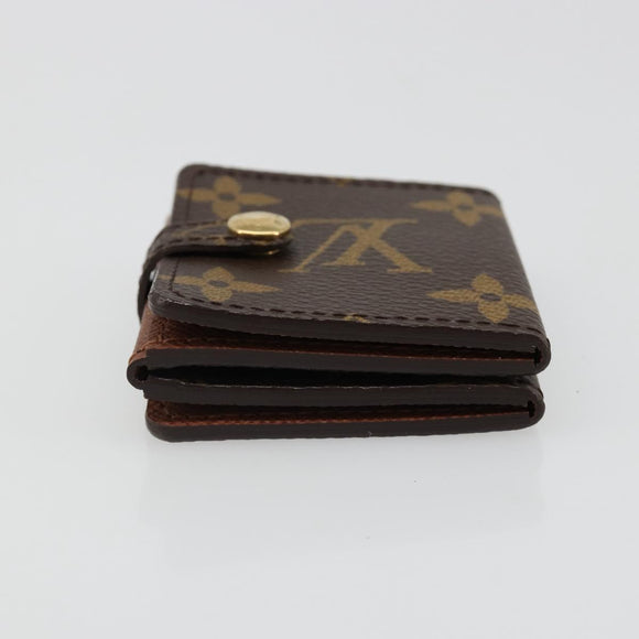 LOUIS VUITTON Monogram Porte Photo 4 Vole Photo Frame M58010 LV Auth 187595A