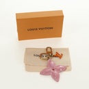 LOUIS VUITTON Vernis Key Holder LV Pop Flower Bag Charm Pink M01963 Auth 187596V-12