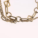 LOUIS VUITTON Brassles Chêne Vegas Bracelet metal Gold Tone M65362 Auth 187597-3