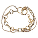 LOUIS VUITTON Brassles Chêne Vegas Bracelet metal Gold Tone M65362 Auth 187597-7