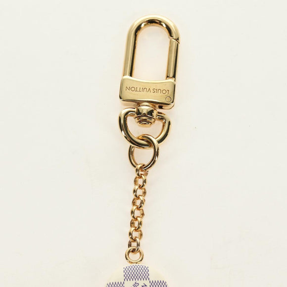 LOUIS VUITTON Damier Azur Vivienne By The Pool Charm M01168 LV Auth 187598SAM