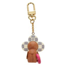 LOUIS VUITTON Damier Azur Vivienne By The Pool Charm M01168 LV Auth 187598SAM-4