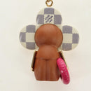 LOUIS VUITTON Damier Azur Vivienne By The Pool Charm M01168 LV Auth 187598SAM-5