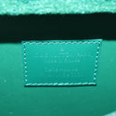 LOUIS VUITTON Monogram Tuftage Clutch Box Shoulder Bag Green LV Auth 187599SM-22