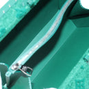LOUIS VUITTON Monogram Tuftage Clutch Box Shoulder Bag Green LV Auth 187599SM-23