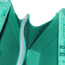 LOUIS VUITTON Monogram Tuftage Clutch Box Shoulder Bag Green LV Auth 187599SM-24