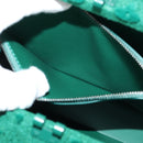 LOUIS VUITTON Monogram Tuftage Clutch Box Shoulder Bag Green LV Auth 187599SM-27