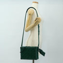 LOUIS VUITTON Monogram Tuftage Clutch Box Shoulder Bag Green LV Auth 187599SM-29