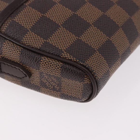 LOUIS VUITTON Damier Ebene Pochette Ipanema Shoulder Bag N51296 LV Auth 187600