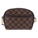 LOUIS VUITTON Damier Ebene Pochette Ipanema Shoulder Bag N51296 LV Auth 187600-13