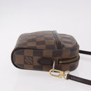 LOUIS VUITTON Damier Ebene Pochette Ipanema Shoulder Bag N51296 LV Auth 187600-3