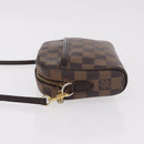 LOUIS VUITTON Damier Ebene Pochette Ipanema Shoulder Bag N51296 LV Auth 187600-4
