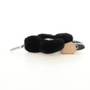 LOUIS VUITTON Monogram Eclipse Vivienne Fashionista Charm M02994 Auth 187602SM-19