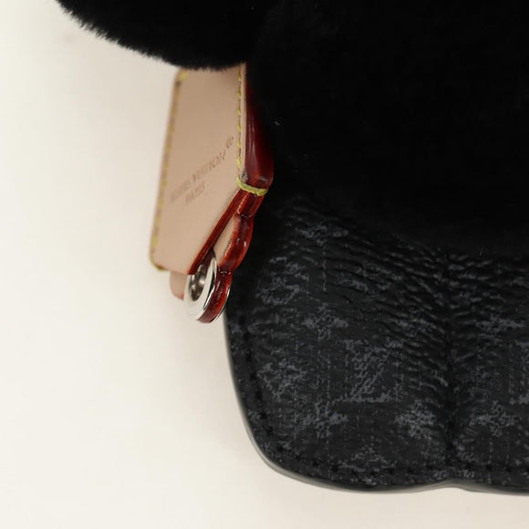 LOUIS VUITTON Monogram Eclipse Vivienne Fashionista Charm M02994 Auth 187602SM