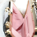 CHANEL Chain Matelasse Shoulder Bag Lamb Skin Black Gold CC Auth 187603SAM-20