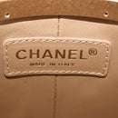 CHANEL Matelasse Chain Vanity Bag Lamb Skin Black Gold CC Auth 187609SAM-17